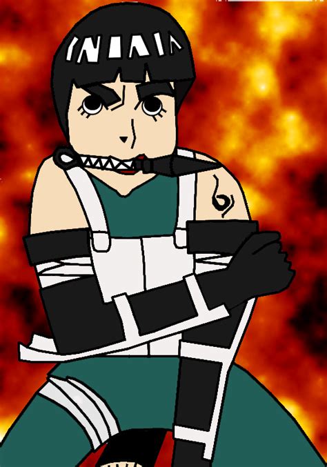 Anbu Rock Lee By Dextrosien On Deviantart