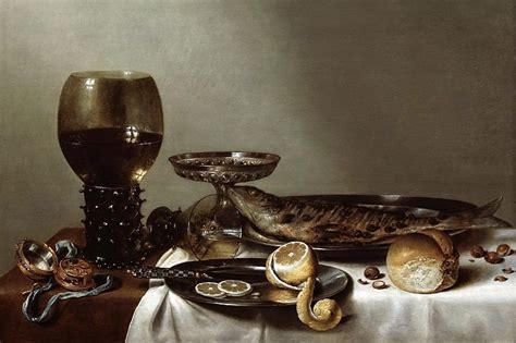 Willem Claesz Heda Still Life With A Rummer And Watch Mauritshuis