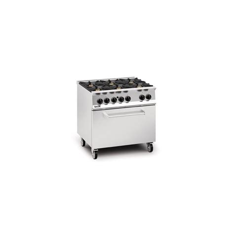 Lincat Opus 800 Natural Gas 6 Burner Range With Drop Down Door OG8002 N