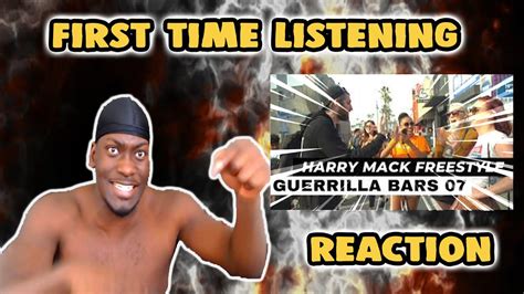 FIRST TIME REACTION TO HARRY MACK GUERILLA BARS 7 WTF DID I JUST