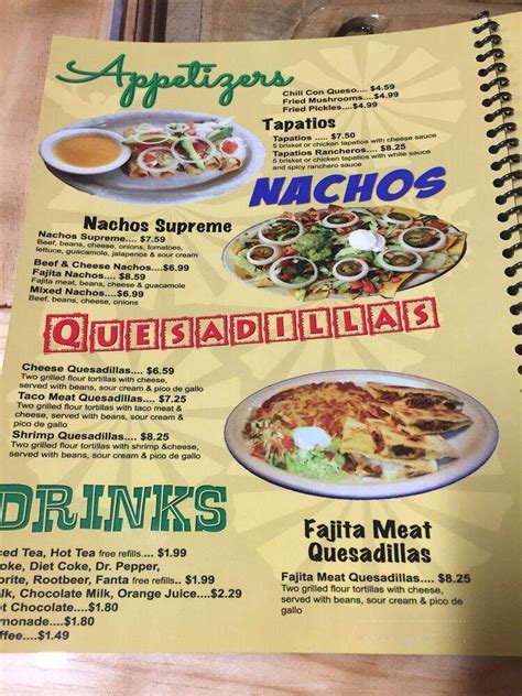 Mexico City Cafe Menu In Brady Tx Order Delivery And Reviews