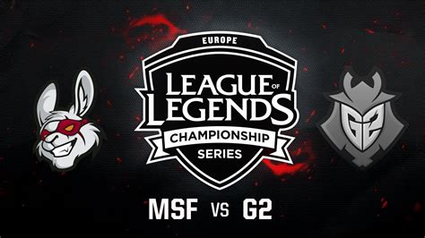 G2 Esports Vs Misfits 2017 EU LCS Summer Final Game 3 G2 Vs MSF