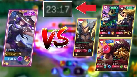 Match Yang Sangat Menegangkan Fanny Vs Hero Late Game Tersakit