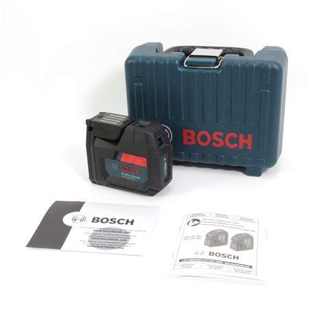 Bosch GPL100 30G 125 Ft Green 3 Point Self Leveling Laser Level