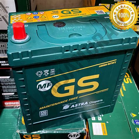 Jual Aki Mobil GS Astra MF Maintenance Free NS40 32Ah 12V 100 Asli