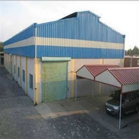 Mild Steel Panel Build Prefabricated Factory Shed At Rs Square Feet