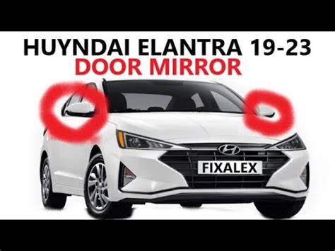 How To Remove Door Mirror On Hyundai Elantra