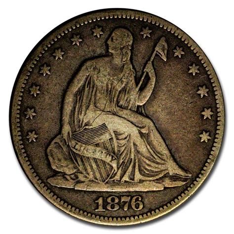 Buy 1876 S Liberty Seated Half Dollar Vf Apmex