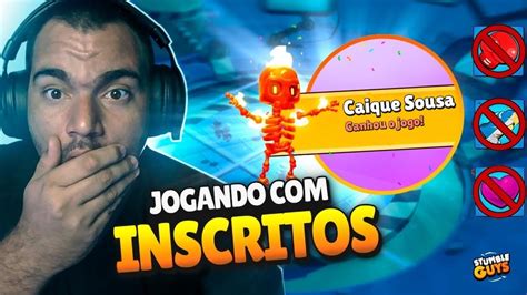 🔴stumble Guys Ao Vivo🔴 🧡jogando Com Inscritos🧡🔴jogando Torneio🔴 Youtube