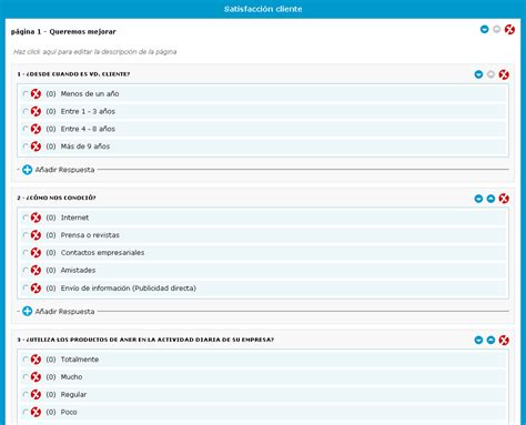 Ejemplo De Cuestionario De Encuesta