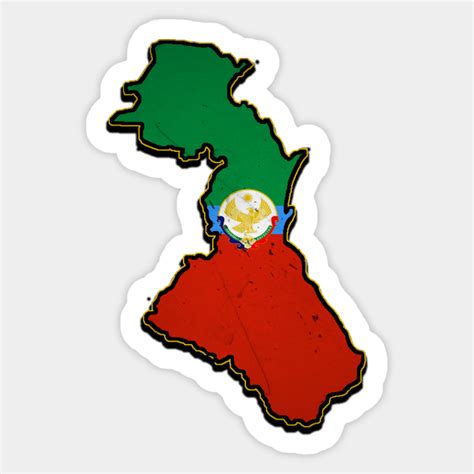 Dagestan Map Proud Flag Of Dagestan Dagestan Dagestan Sticker