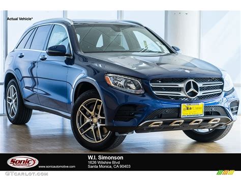 2017 Brilliant Blue Metallic Mercedes Benz Glc 300 116138535