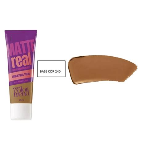 Base L Quida Color Trend Matte Real Ml Avon Escolha Sua Cor Shopee