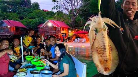 Sore Hari Kami Turun Mancing Cumi Ikan Buat Makan Malam Bersama