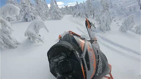 Island Park Snowmobiling Youtube