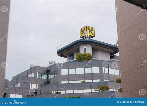 Linz Austria August 6 2022 Facade With Logo Of Bank Editorial Image Image Of Downtown