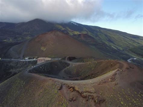 Italys Mount Etna Volcano Erupts Spews Ash Smoke