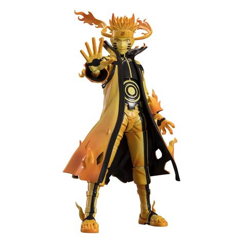 Naruto Sh Figuarts Action Figure Naruto Uzumaki Kurama Link Mode