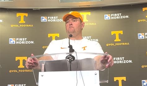 Video Josh Heupel Players Recap Vols Win Over Austin Peay Volreport