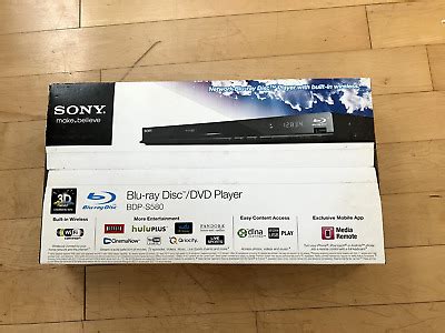 Sony BDP S580 3D Blu Ray Player NEW UNOPENED 27242815414 EBay