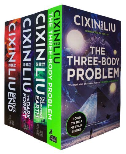 Three Body Problem Series By Cixin Liu 4 Books Collection Set Dark