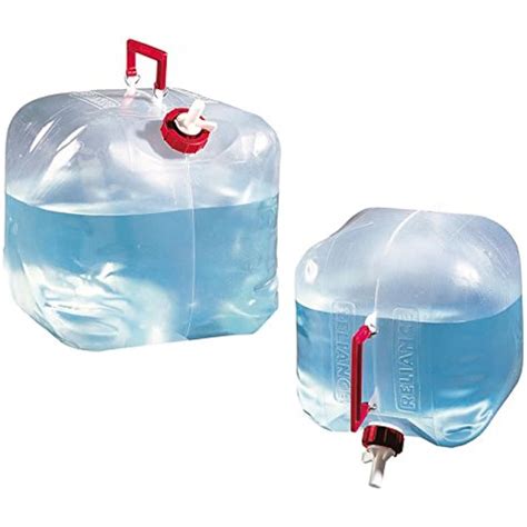 Reliance 5 Gallon Collapsible Water Containers Jugs 12X4X16 Fold A ...