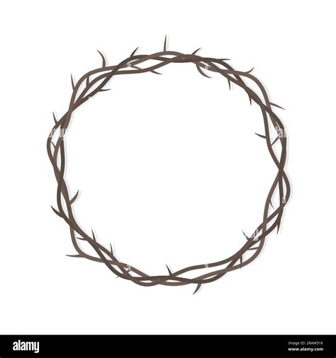 Crown Of Thorns Crucifixion Of Jesus Christ Good Friday Concept