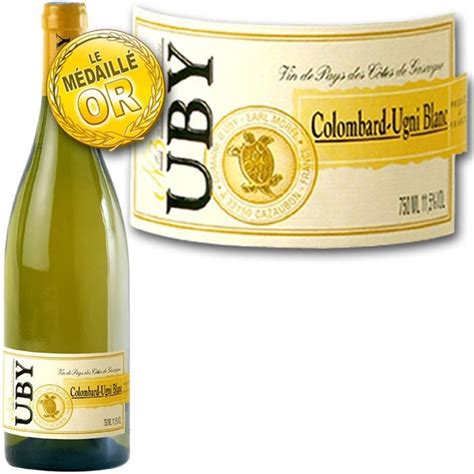 Domaine D Uby Colombard Ugni Blanc 2011 La Cave Cdiscount