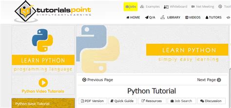 Top 5 Websites For Learning Python