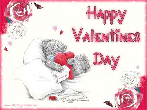 Happy Valentines Day Tatty Teddy Tjn Birthday Qoutes Bear Birthday