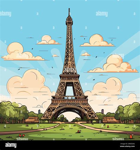 Eiffel Tower Animated Clipart