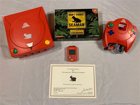 Dreamcast Limited Seaman Christmas | Laurent C. dreamcast