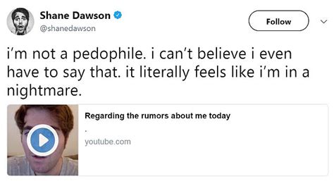 Shane Dawson Caught On Audio Justifying Paedophilia Daily Mail Online