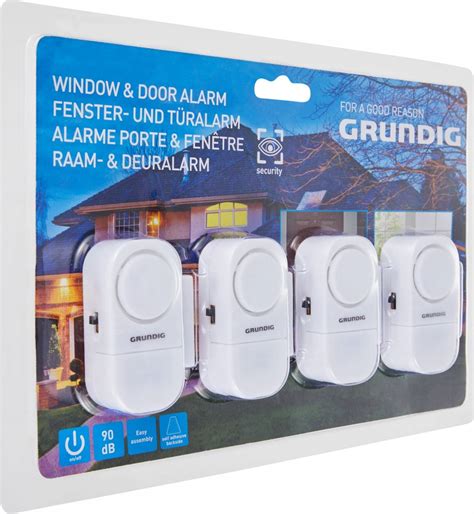 X Grundig Alarm Do Drzwi Okien Okna Czujka Szt