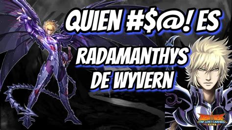 Quién es Radamanthys de Wyvern El Espectro Divino Saint Seiya Lost