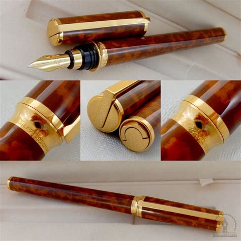 S T Dupont Montparnasse Chairman Fountain Pen Tortoise Catawiki