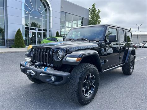 Jeep Wrangler 4xe Unlimited Rubicon 4x4 HYBRIDE CUIR GPS 2 TOITS 2021