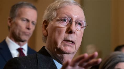 GOP Leader Mitch McConnell Hospitalized After Fall Wusa9