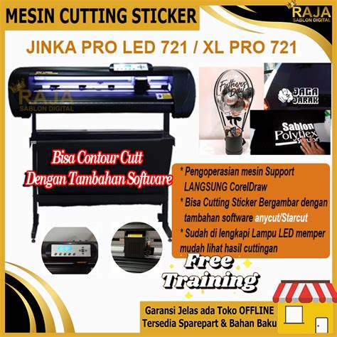 Jual Mesin Cutting Sticker Pro Led Xl Pro Coreldraw Shopee