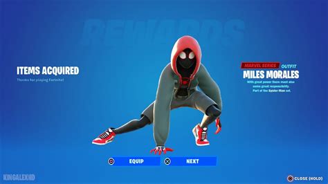 How To Get Spiderman Miles Morales Skin Free In Fortnite Free Skin