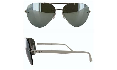 Ray Ban Mens Rb8058 Polarized Sunglasses Groupon