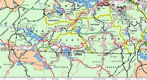 Map Of Nc Mountains - United States Map