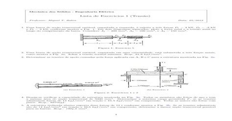 Lista De Exercicios 1 Tensão Brmigueltbahia