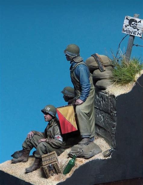 U S Navy Corpsmen Signalman Utah Beach Normandy Scale Tb