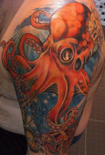 Octopussy2 By Mojoncio On DeviantART Octopus Tattoo Design Octopus