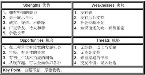 Swot分析表格 范例 1 Word文档在线阅读与下载免费文档