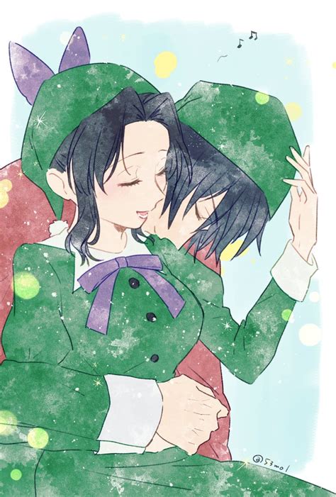 ぎゆしの「メリクリ🎄ぎゆしの 🎅🏻さんおつかれさまでした 」こすものイラスト