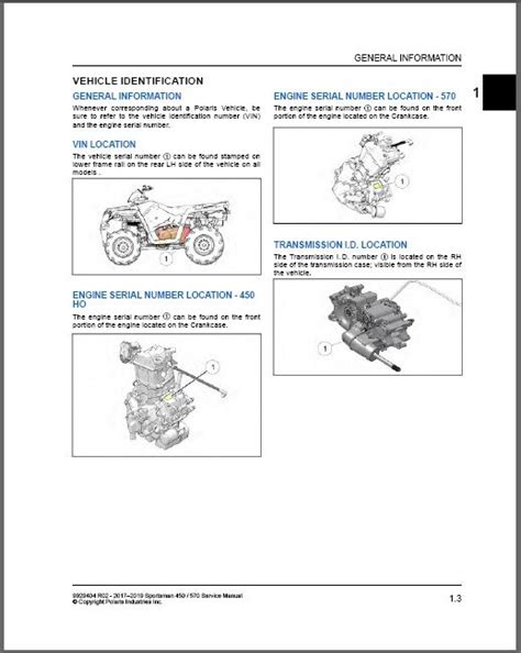 2017 2019 Polaris Sportsman 450 570 Atv Service Repair Manual On A Cd