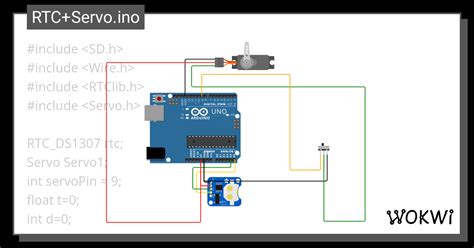 Rtc Servo Ino Wokwi Esp Stm Arduino Simulator