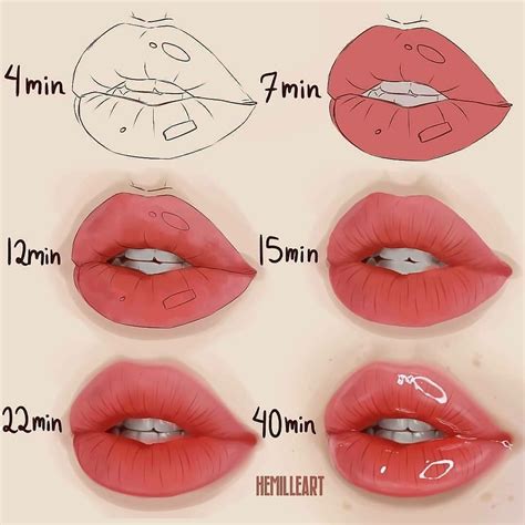 Mastering The Art Of Lip Drawing A Comprehensive Guide To Easy Techniques